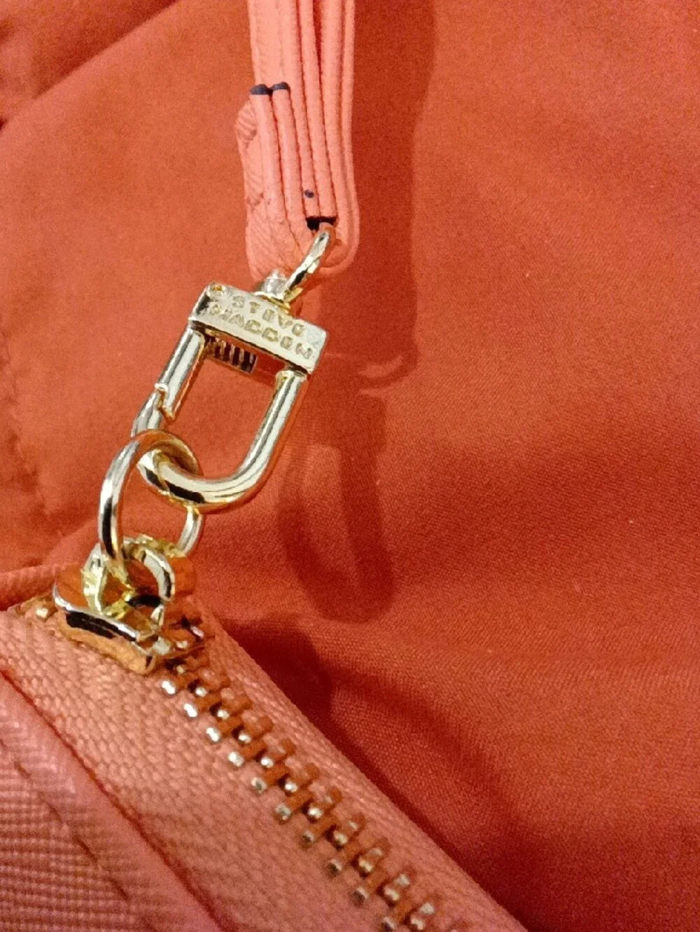 Steve Madden Orange Zip-Around 